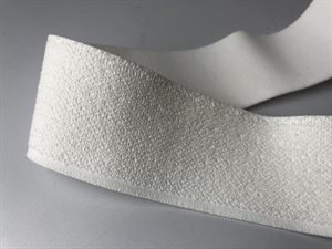 Blød elastik - offwhite, 50 mm
